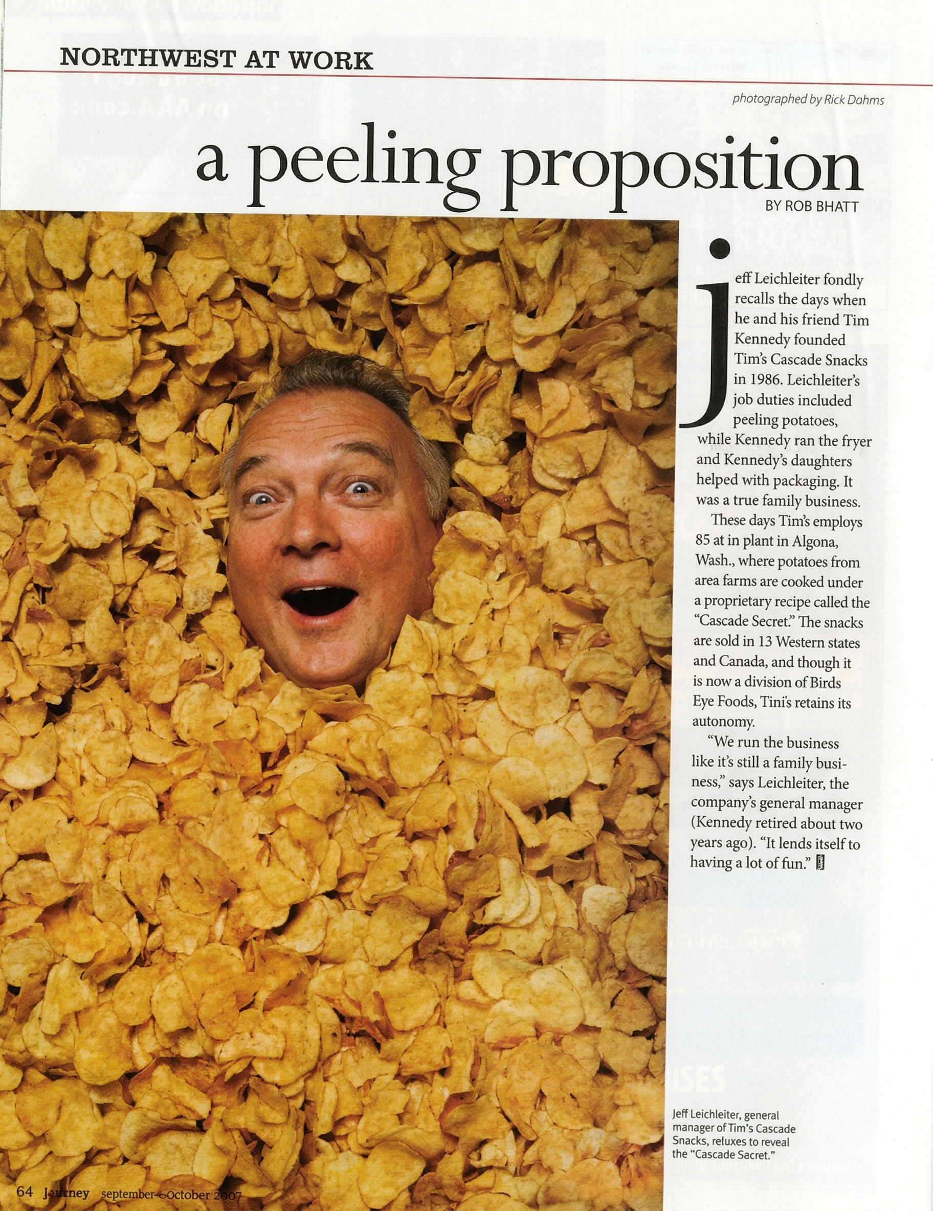 Jeff Leichleiter — Tim's Cascade business leader